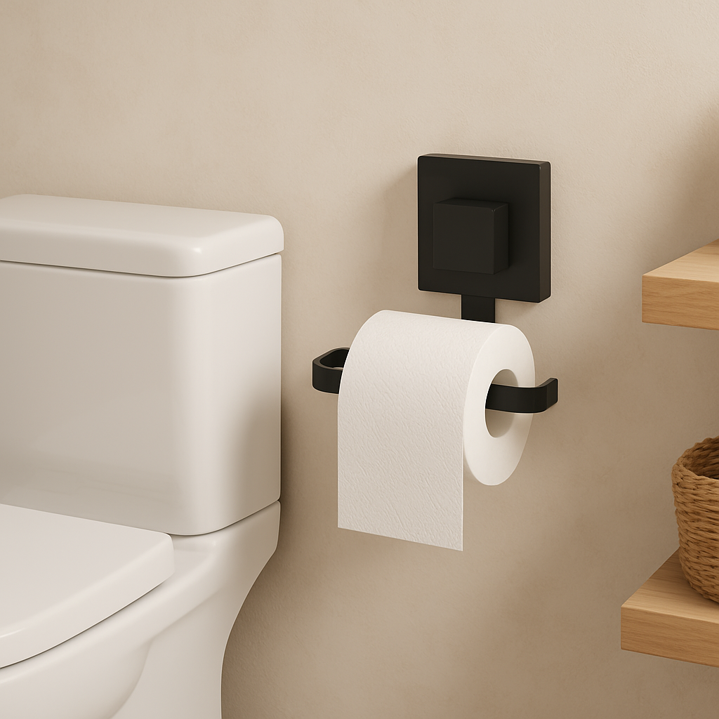 ROHA ZUIGNAP TOILETROLHOUDER