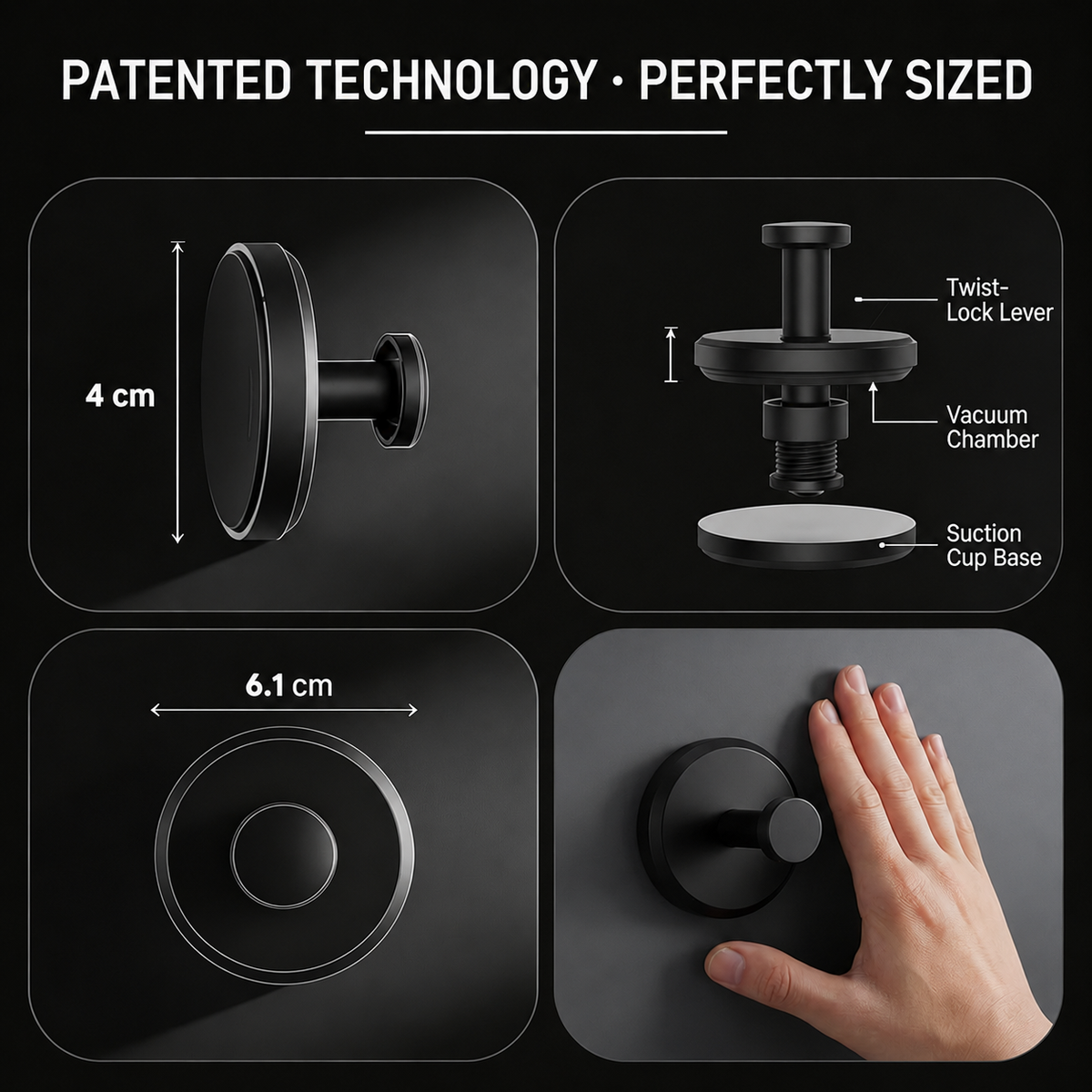 ROHA SUCTION HOOKS