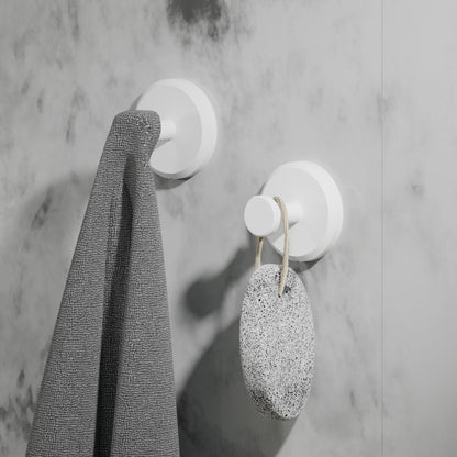 ROHA Suction Hooks White