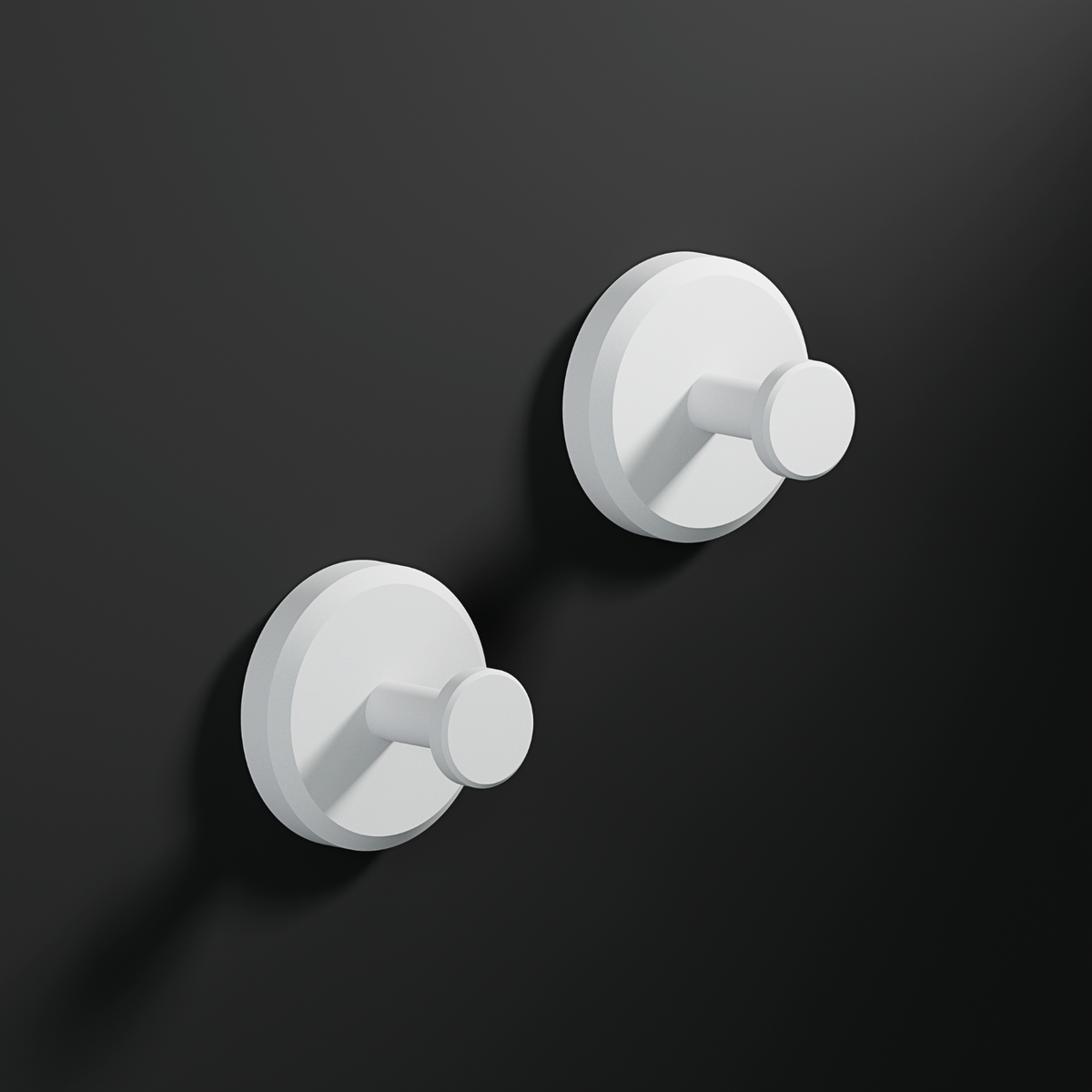 ROHA SUCTION HOOKS WHITE