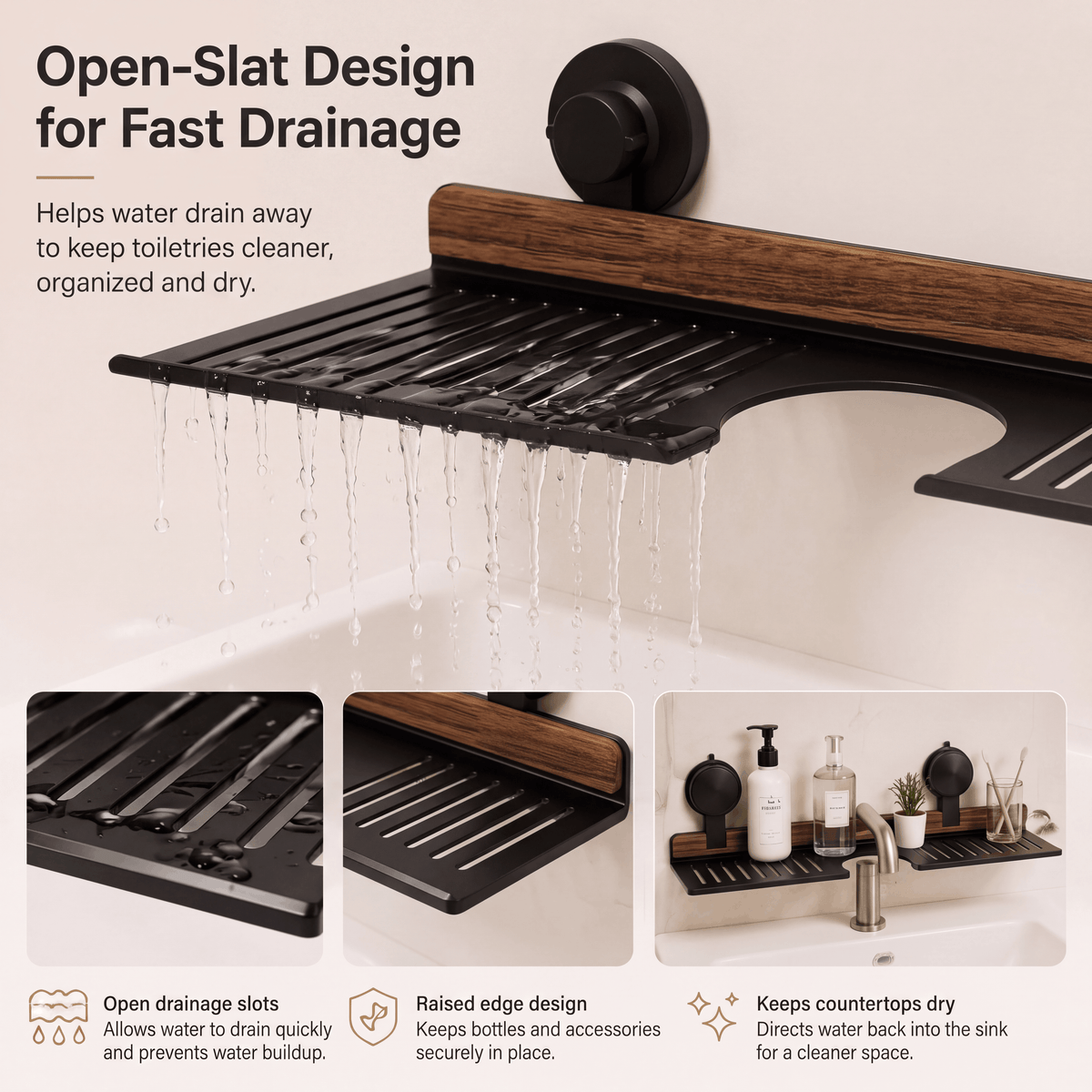 ROHA NOIR SINK ORGANIZER